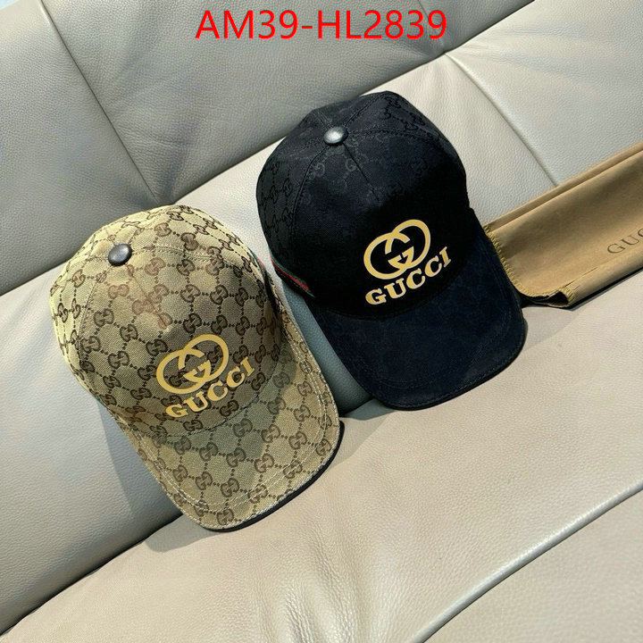 Cap(Hat)-Gucci shop the best high authentic quality replica ID: HL2839 $: 39USD