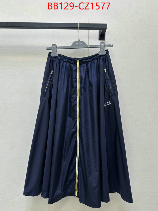 Clothing-Prada designer wholesale replica ID: CZ1577 $: 129USD