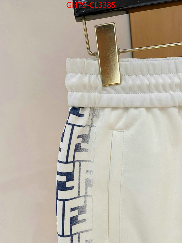 Clothing-Fendi where to buy ID: CL3385 $: 79USD