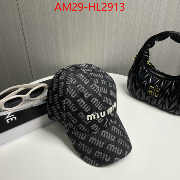 Cap(Hat)-Miu Miu only sell high-quality ID: HL2913 $: 29USD