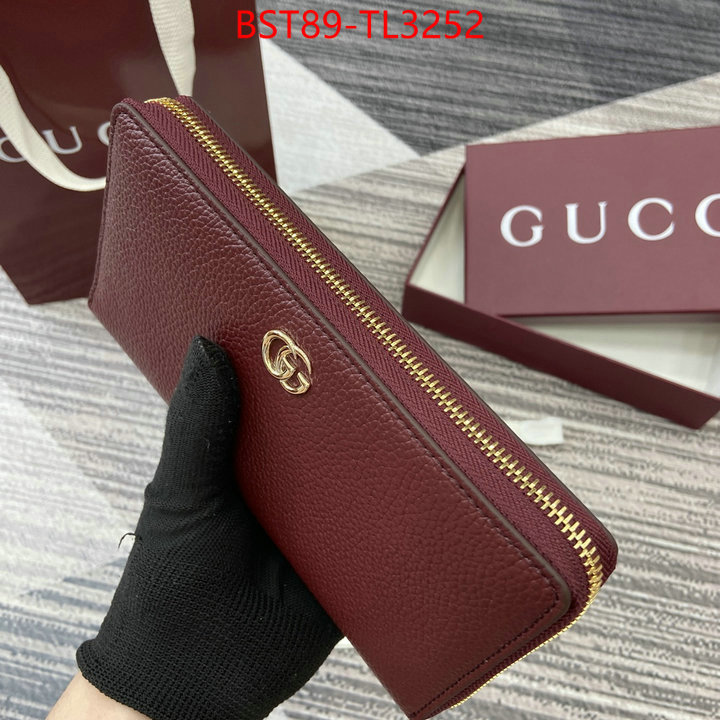 Gucci Bags(TOP)-Wallet- where could you find a great quality designer ID: TL3252 $: 89USD,