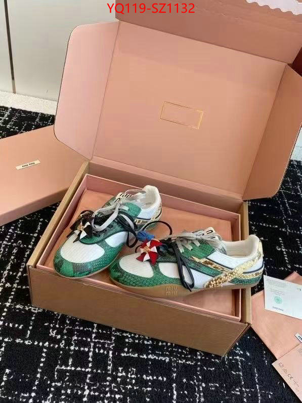 Men Shoes-Miu Miu high quality designer replica ID: SZ1132 $: 119USD
