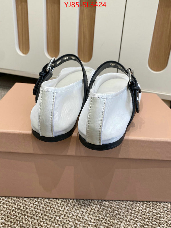 Women Shoes-Miu Miu buy high-quality fake ID: SL3424 $: 85USD