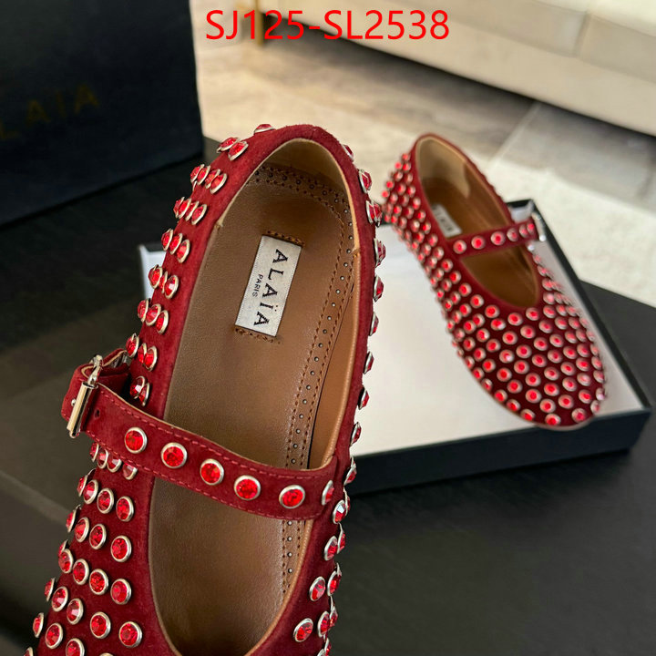 Women Shoes-ALAIA cheap high quality replica ID: SL2538 $: 125USD
