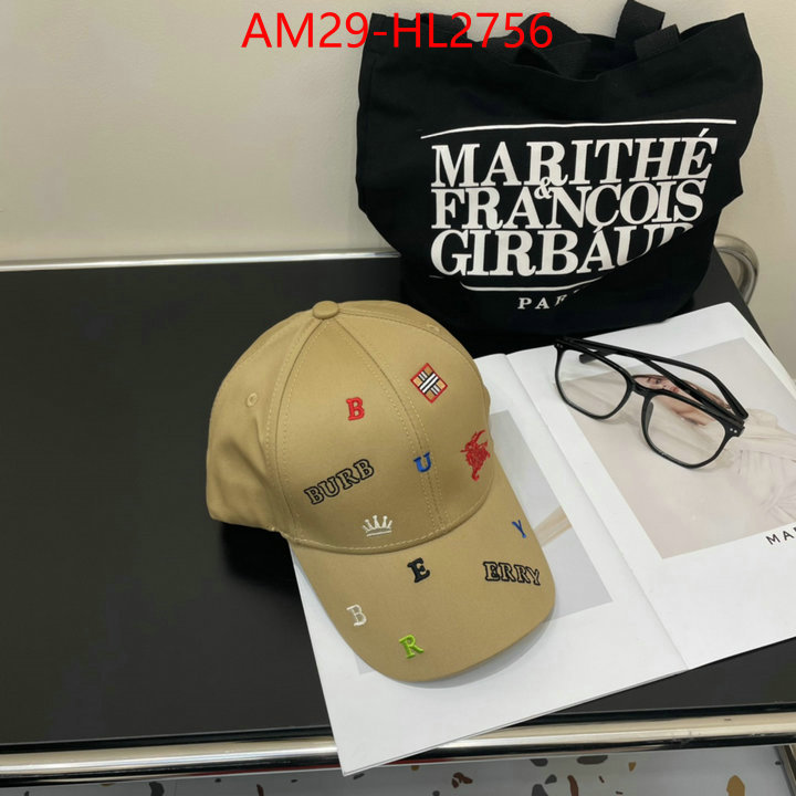 Cap(Hat)-Burberry replcia cheap ID: HL2756 $: 29USD