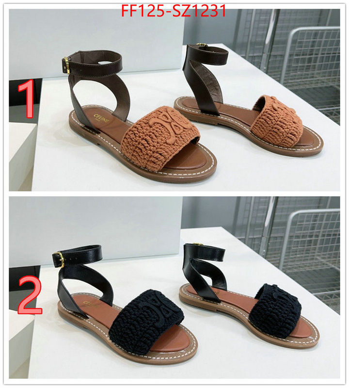 Women Shoes-CELINE where should i buy replica ID: SZ1231 $: 125USD