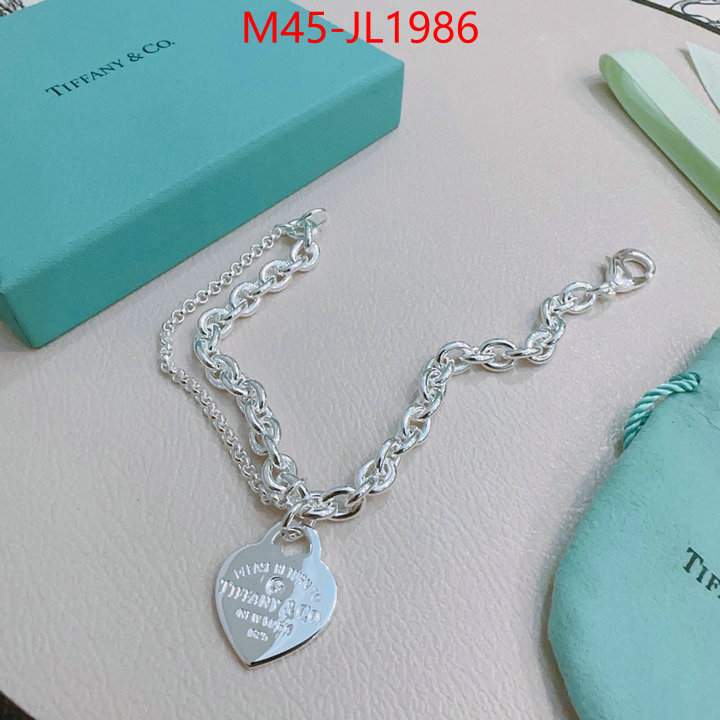 Jewelry-Tiffany the highest quality fake ID: JL1986 $: 45USD