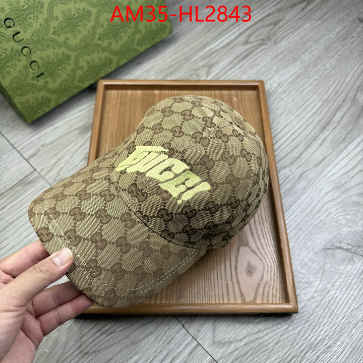 Cap(Hat)-Gucci wholesale sale ID: HL2843 $: 35USD
