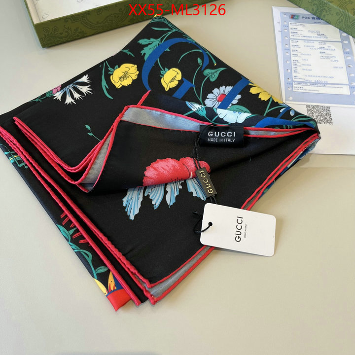 Scarf-Gucci designer ID: ML3126 $: 55USD