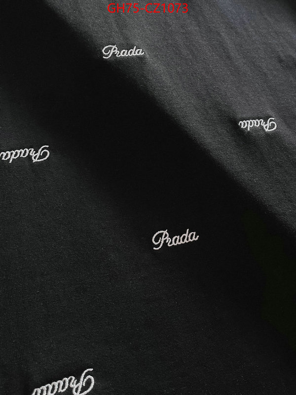Clothing-Prada what's the best place to buy replica ID: CZ1073 $: 75USD