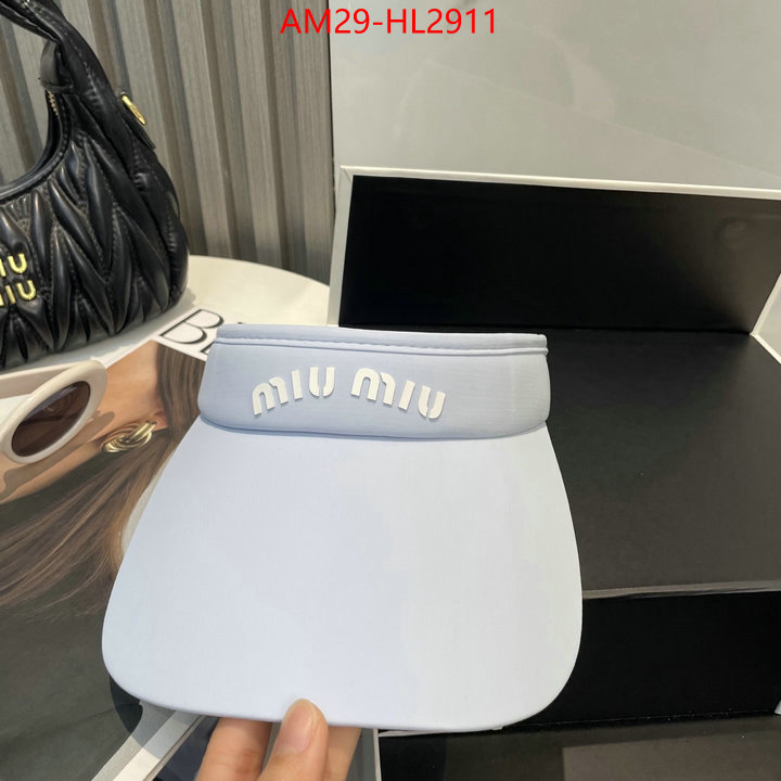 Cap(Hat)-Miu Miu buy cheap replica ID: HL2911 $: 29USD