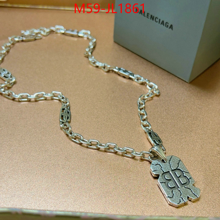 Jewelry-Balenciaga 2024 perfect replica designer ID: JL1861 $: 59USD