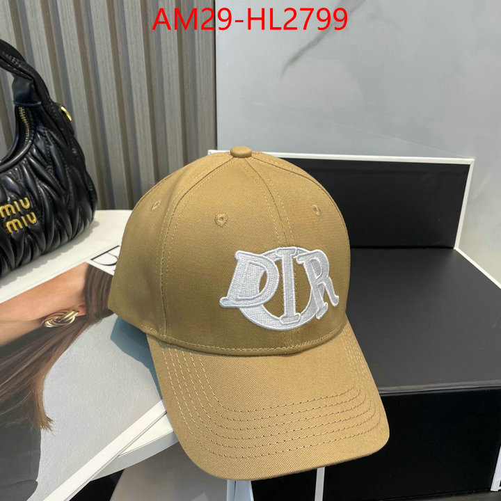Cap (Hat)-Dior aaaaa+ quality replica ID: HL2799 $: 29USD