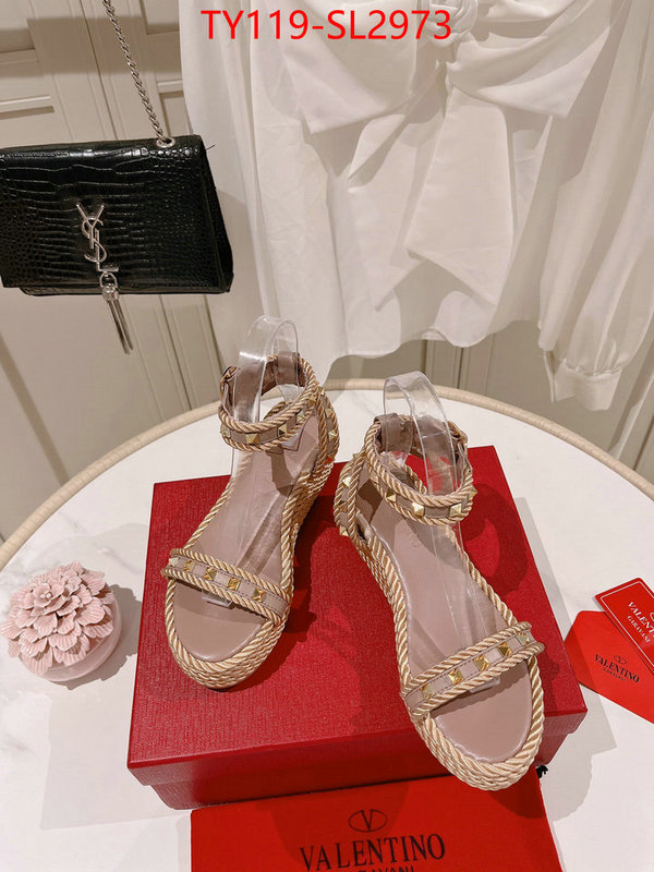 Women Shoes-Valentino replica aaaaa+ designer ID: SL2973 $: 119USD
