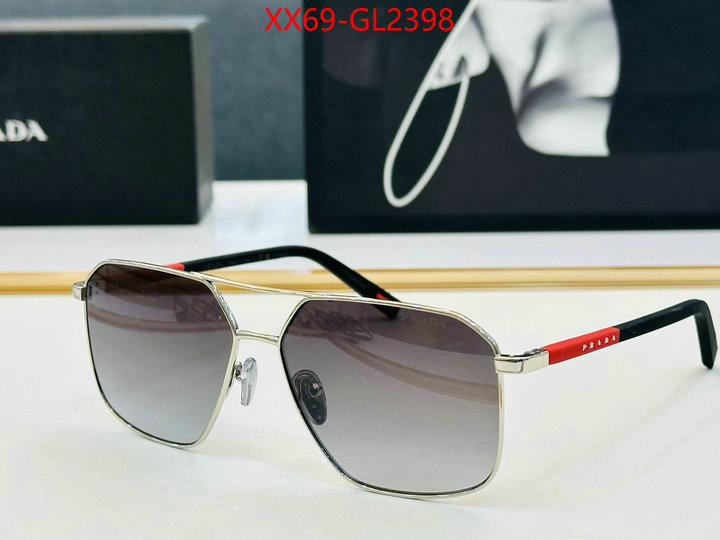 Glasses-Prada luxury fake ID: GL2398 $: 69USD
