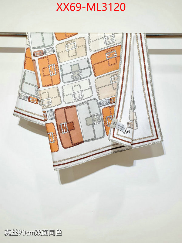 Scarf-Fendi wholesale sale ID: ML3120 $: 69USD