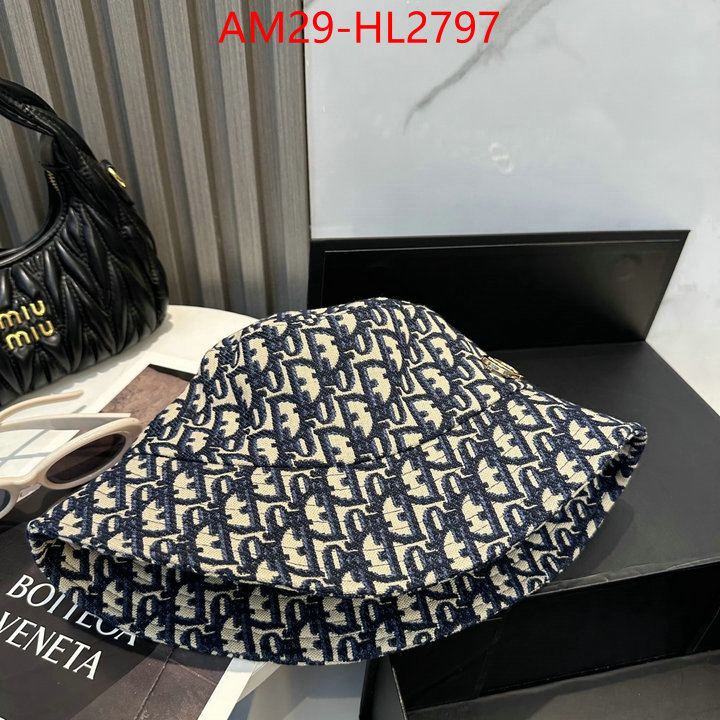 Cap (Hat)-Dior where to buy fakes ID: HL2797 $: 29USD