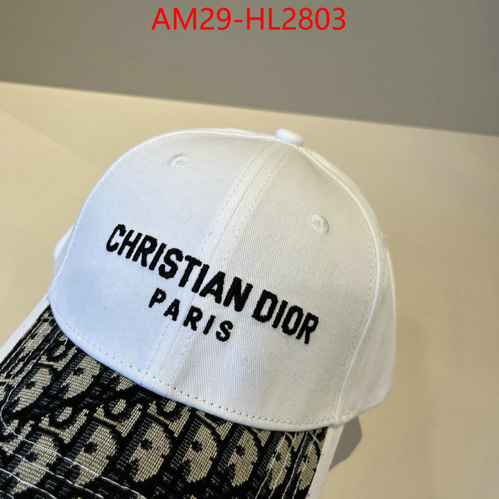 Cap (Hat)-Dior luxury fake ID: HL2803 $: 29USD