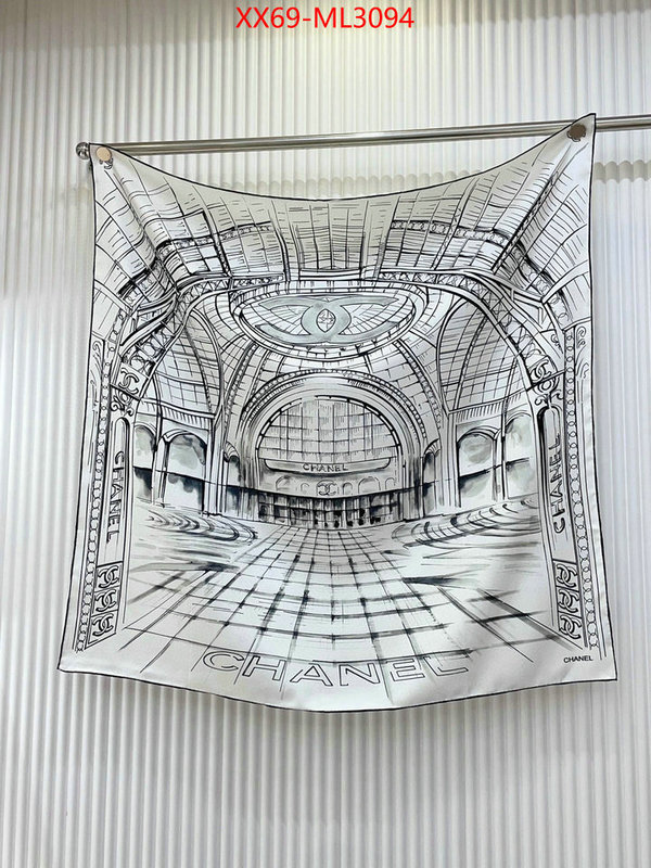 Scarf-Chanel replica designer ID: ML3094 $: 69USD