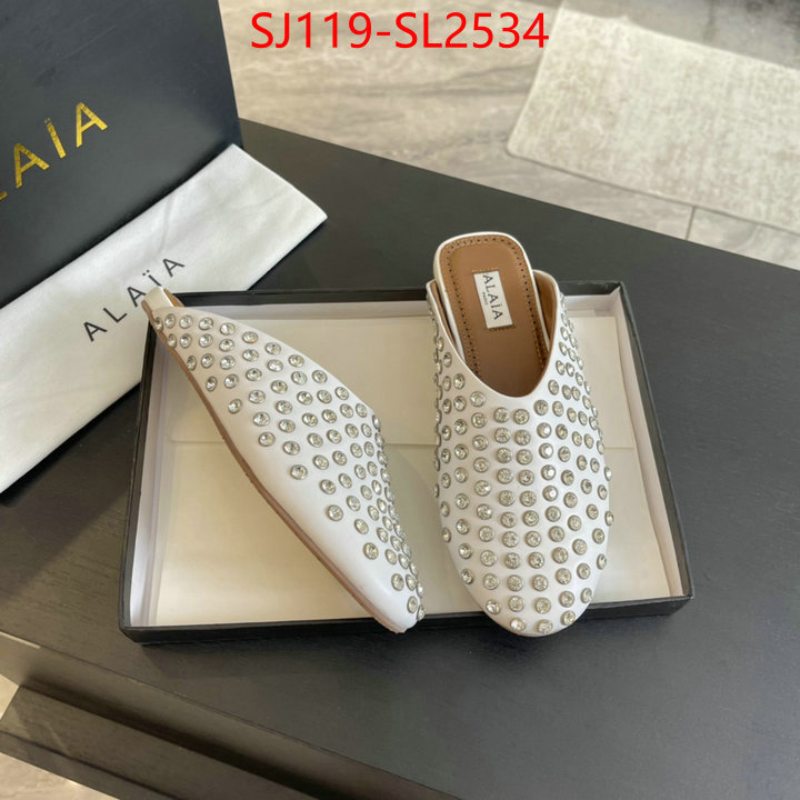 Women Shoes-ALAIA what is top quality replica ID: SL2534 $: 119USD