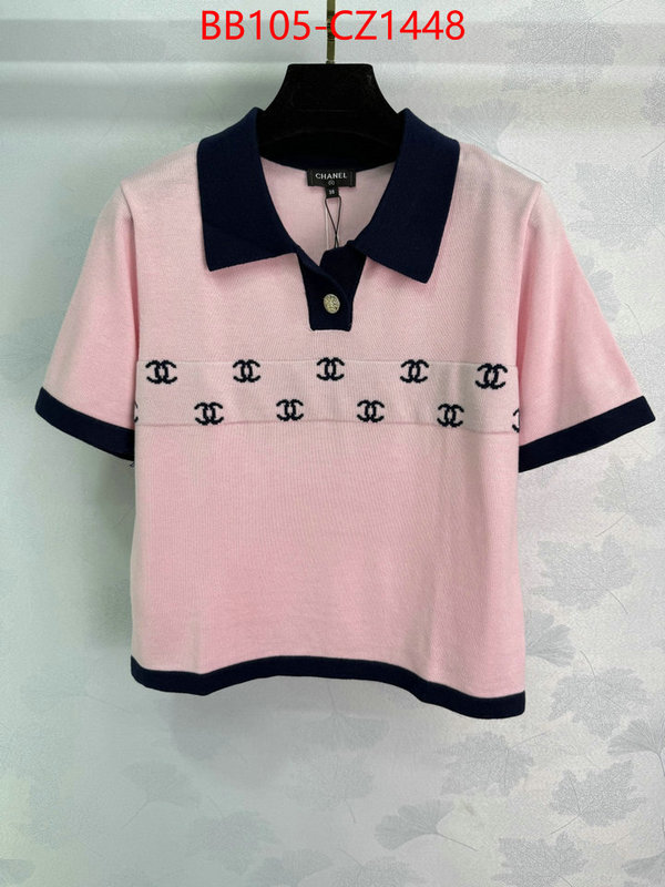 Clothing-Chanel how to start selling replica ID: CZ1448 $: 105USD
