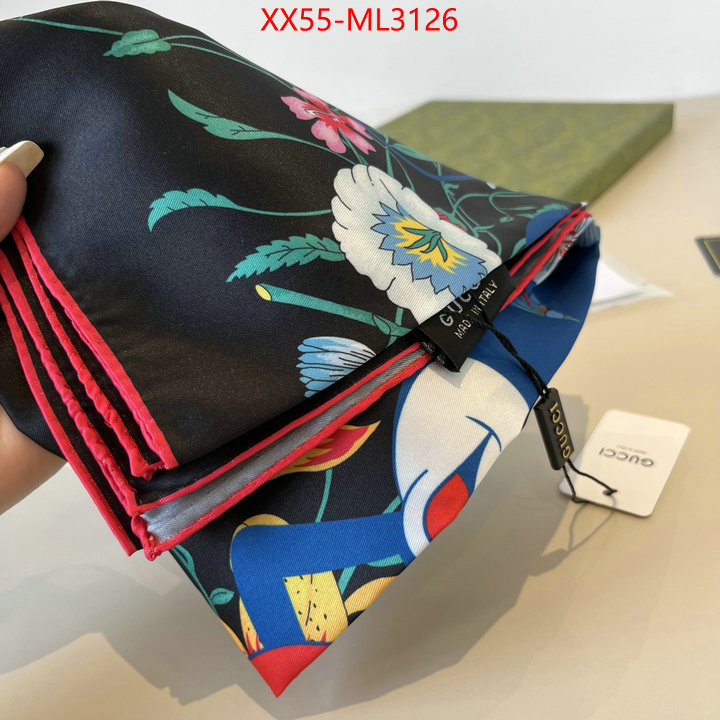 Scarf-Gucci designer ID: ML3126 $: 55USD