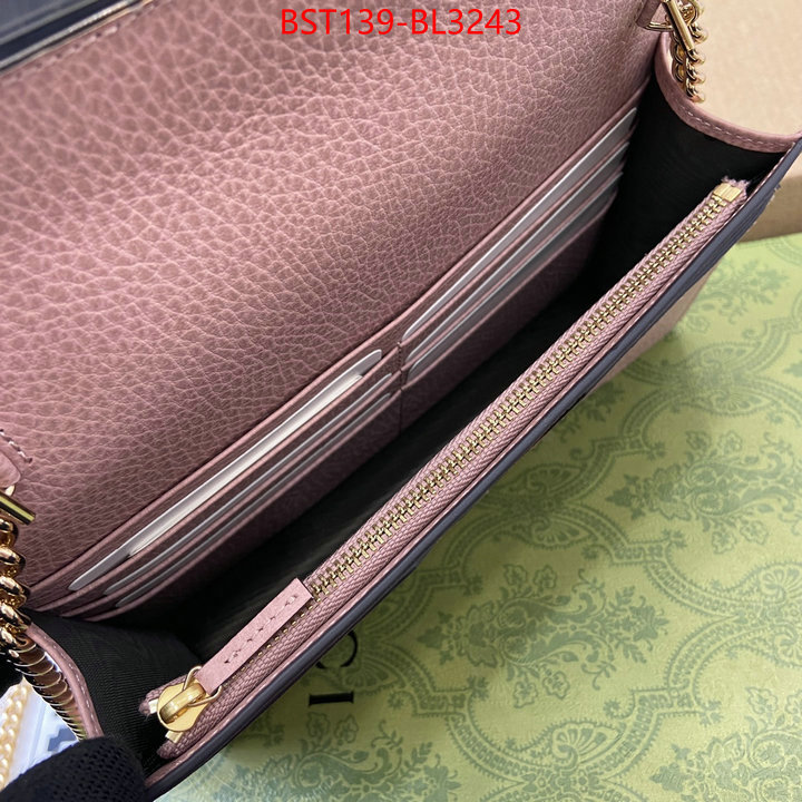 Gucci Bags(TOP)-Crossbody- luxury fake ID: BL3243 $: 139USD,