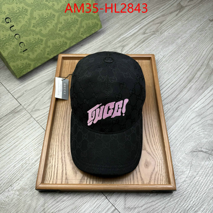 Cap(Hat)-Gucci wholesale sale ID: HL2843 $: 35USD