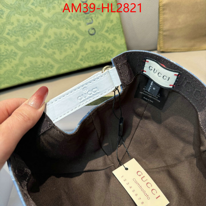 Cap(Hat)-Gucci high quality designer ID: HL2821 $: 39USD