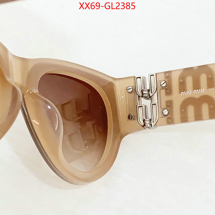 Glasses-Miu Miu designer fashion replica ID: GL2385 $: 69USD