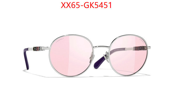 Glasses-Chanel fake designer ID: GK5451 $: 65USD