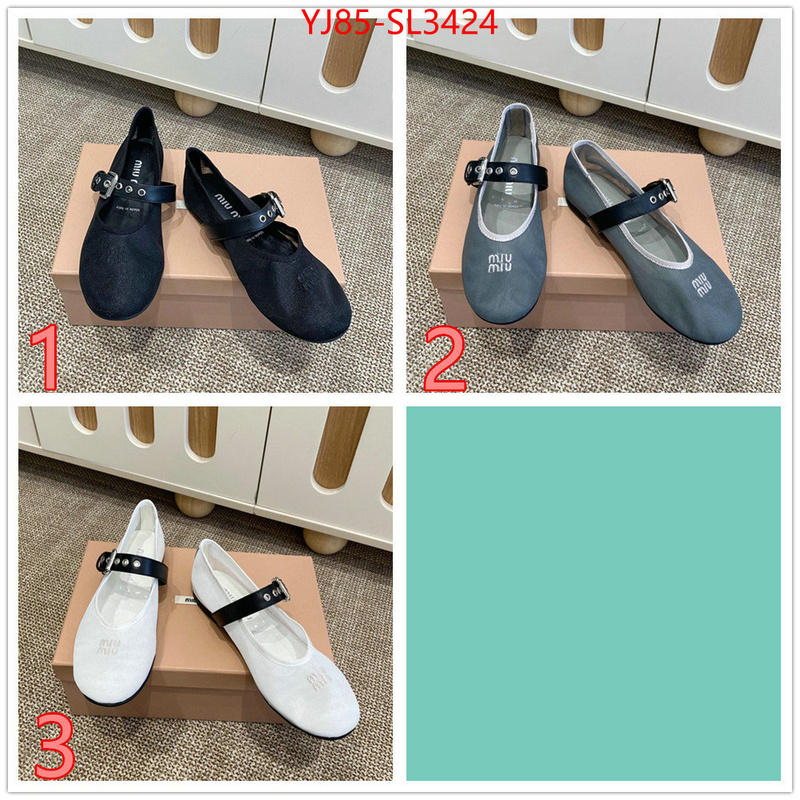 Women Shoes-Miu Miu buy high-quality fake ID: SL3424 $: 85USD