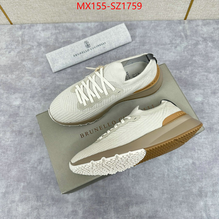 Men Shoes-Brunello Cucinelli first copy ID: SZ1759 $: 155USD
