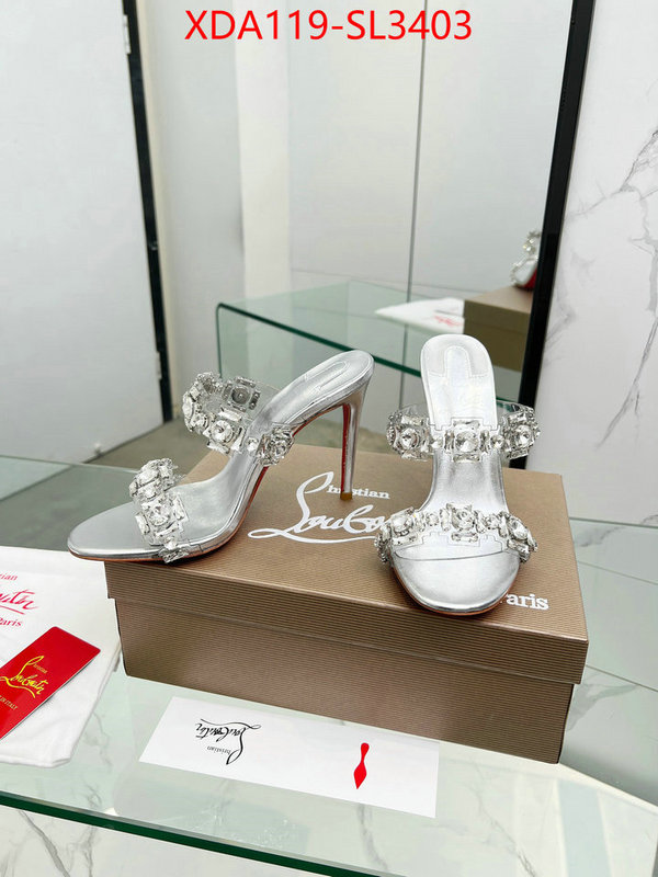 Women Shoes-Christian Louboutin what are the best replica ID: SL3403 $: 119USD