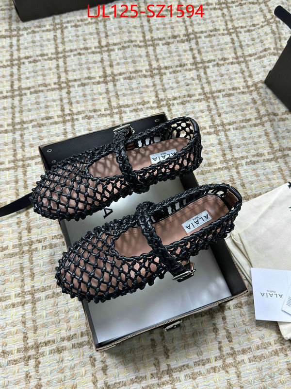 Women Shoes-ALAIA luxury fake ID: SZ1594 $: 125USD