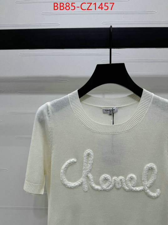 Clothing-Chanel buy top high quality replica ID: CZ1457 $: 85USD