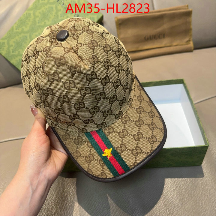 Cap(Hat)-Gucci cheap replica designer ID: HL2823 $: 35USD