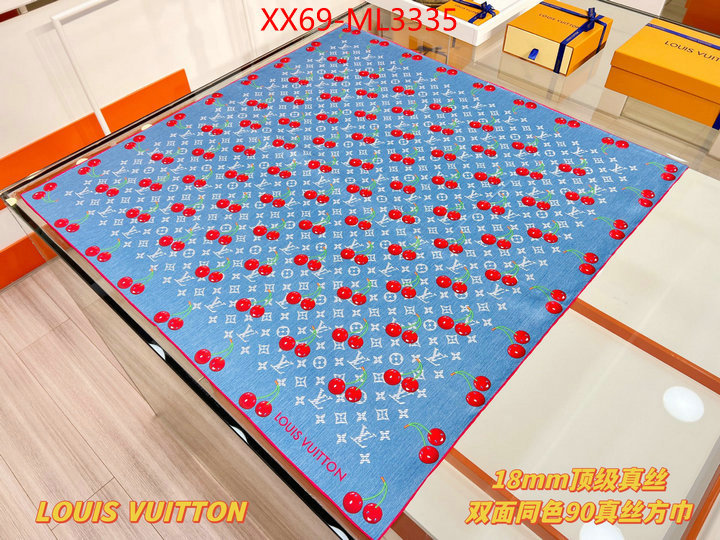 Scarf-LV designer 7 star replica ID: ML3335 $: 69USD