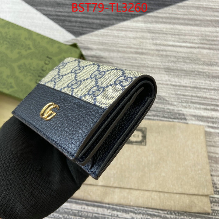 Gucci Bags(TOP)-Wallet- what best replica sellers ID: TL3260 $: 79USD,
