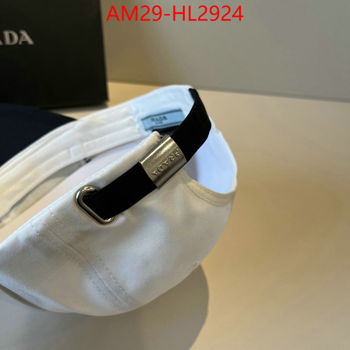 Cap (Hat)-Prada hot sale ID: HL2924 $: 29USD