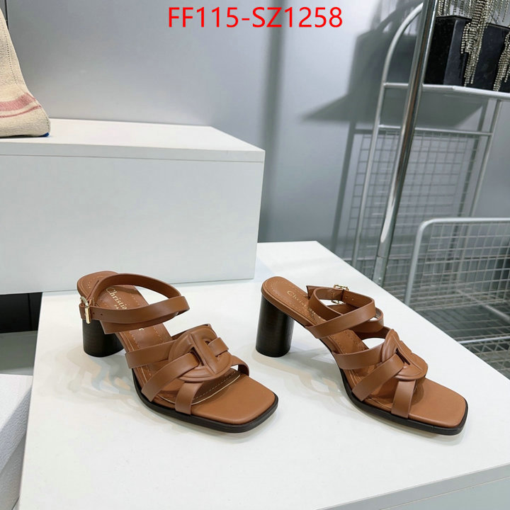 Women Shoes-Dior wholesale 2024 replica ID: SZ1258 $: 115USD