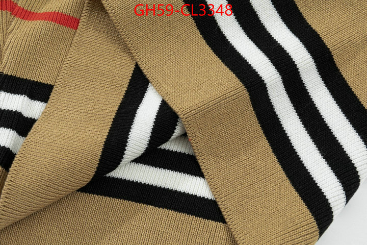 Clothing-Burberry the top ultimate knockoff ID: CL3348 $: 59USD