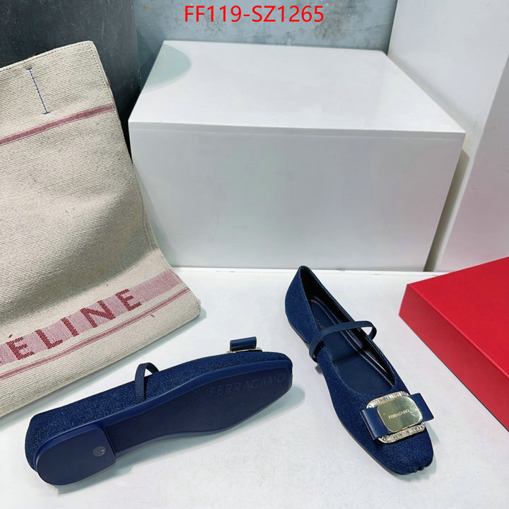 Women Shoes-Ferragamo wholesale replica shop ID: SZ1265 $: 119USD