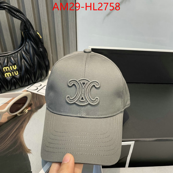 Cap(Hat)-Celine the best quality replica ID: HL2758 $: 29USD