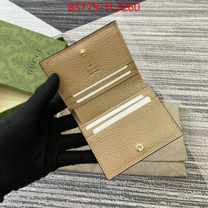 Gucci Bags(TOP)-Wallet- what best replica sellers ID: TL3260 $: 79USD,