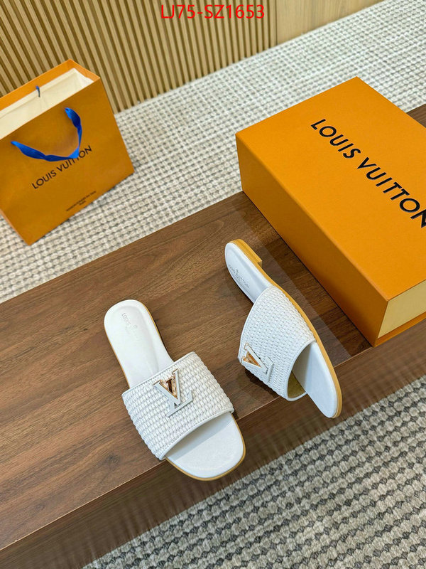 Women Shoes-LV the quality replica ID: SZ1653 $: 75USD