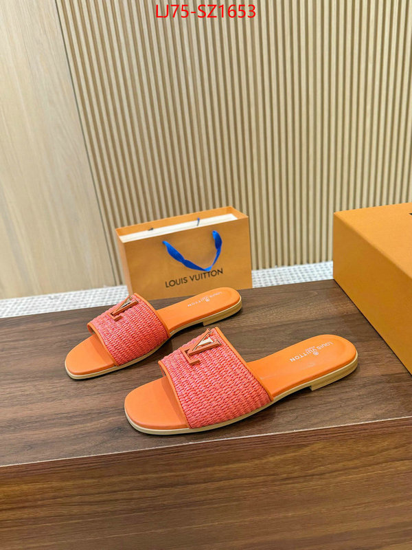 Women Shoes-LV the quality replica ID: SZ1653 $: 75USD