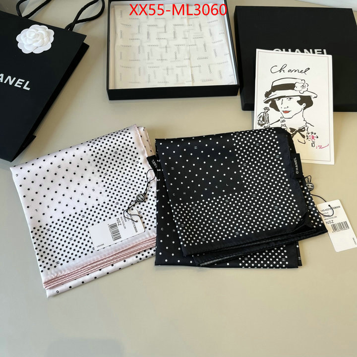Scarf-Chanel high quality designer replica ID: ML3060 $: 55USD