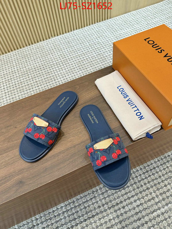 Women Shoes-LV how to find replica shop ID: SZ1652 $: 75USD