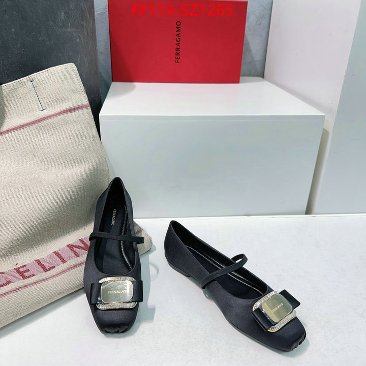 Women Shoes-Ferragamo wholesale replica shop ID: SZ1265 $: 119USD